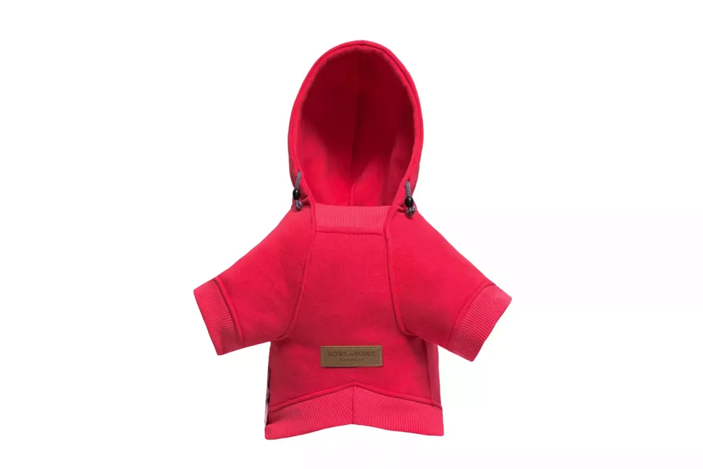 bluza dla psa koralowa
